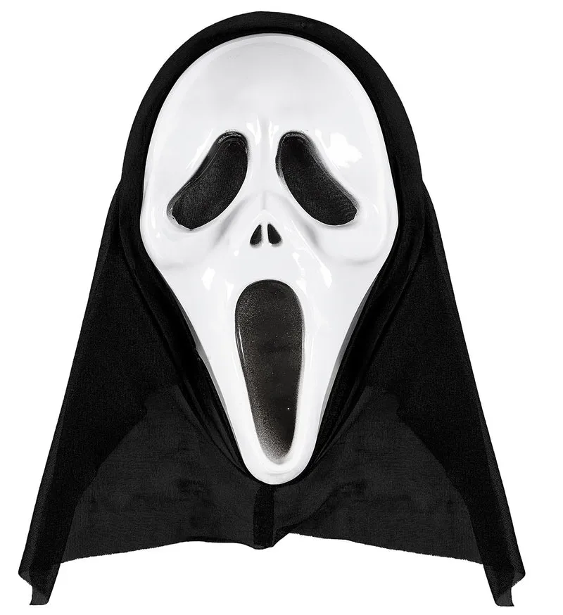 Geestenmasker met capuchon