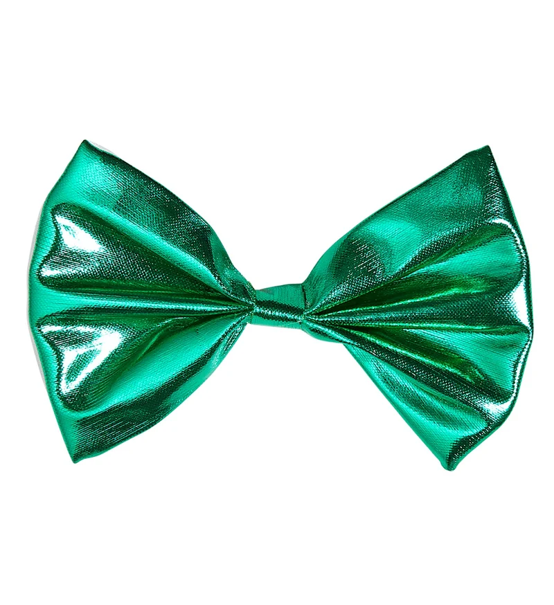 Metallic groene strikjes