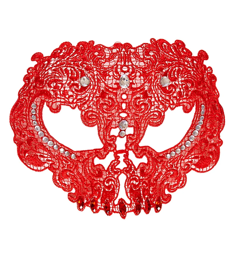 Rode kanten maskers