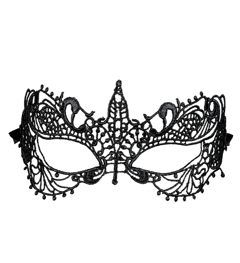Zwarte kanten oogmaskers
