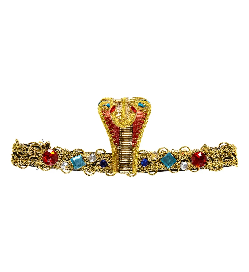 Egyptische haarband met slang