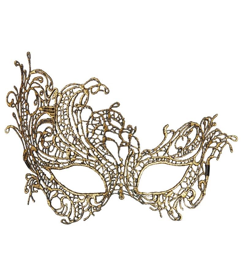 Gouden barokke oogmaskertjes