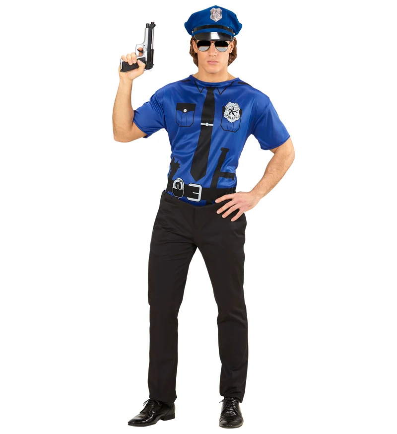 Politie officier t-shirt