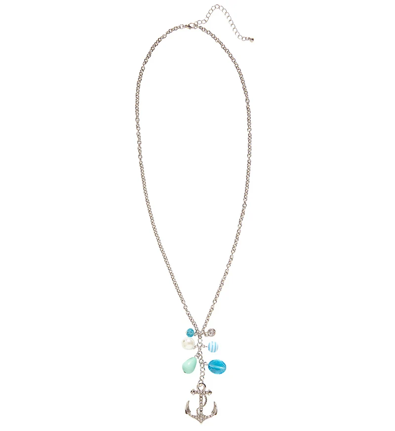 Strass Ketting Anker