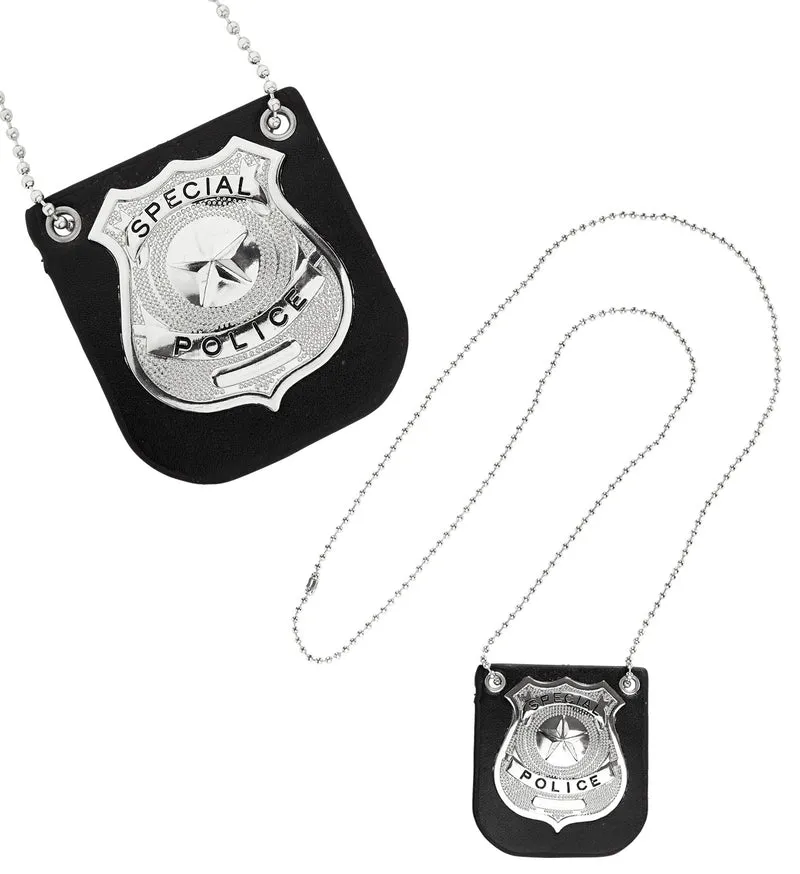 Politiebadge met klem
