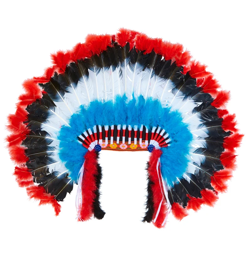 Luxe indianentooi met marabou
