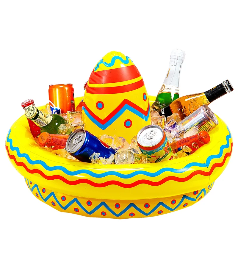 Opblaasbare sombrero koeler