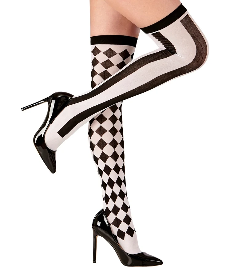 Hoge kousen clown