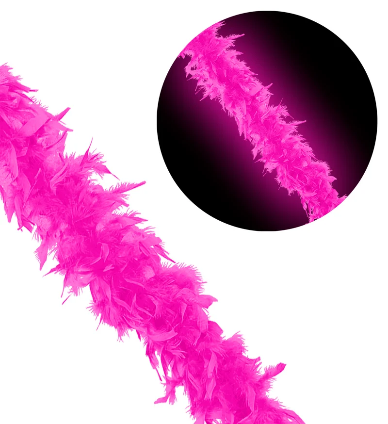 Boa 180Cm, Neon Roze