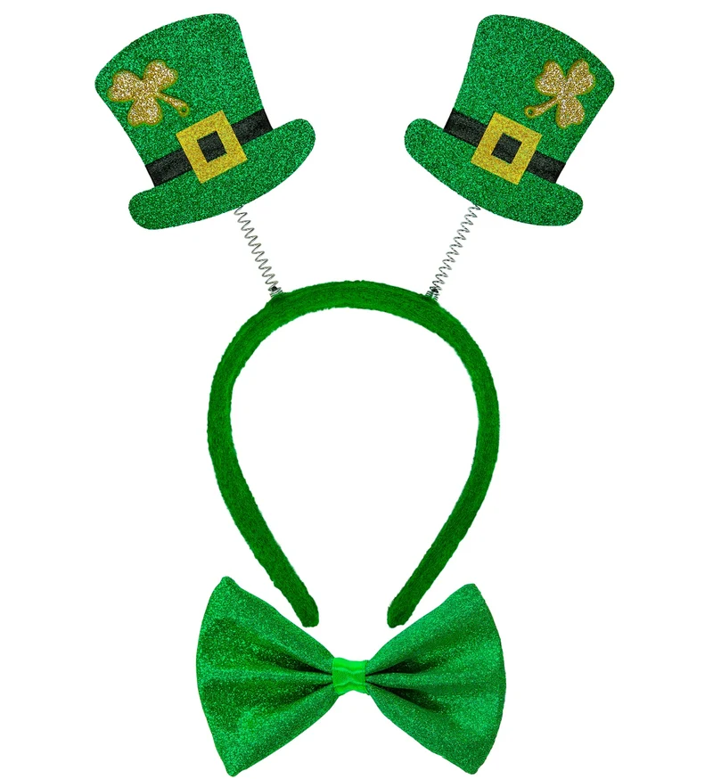 St. Patricksday verkleedset - diadeem met strikje