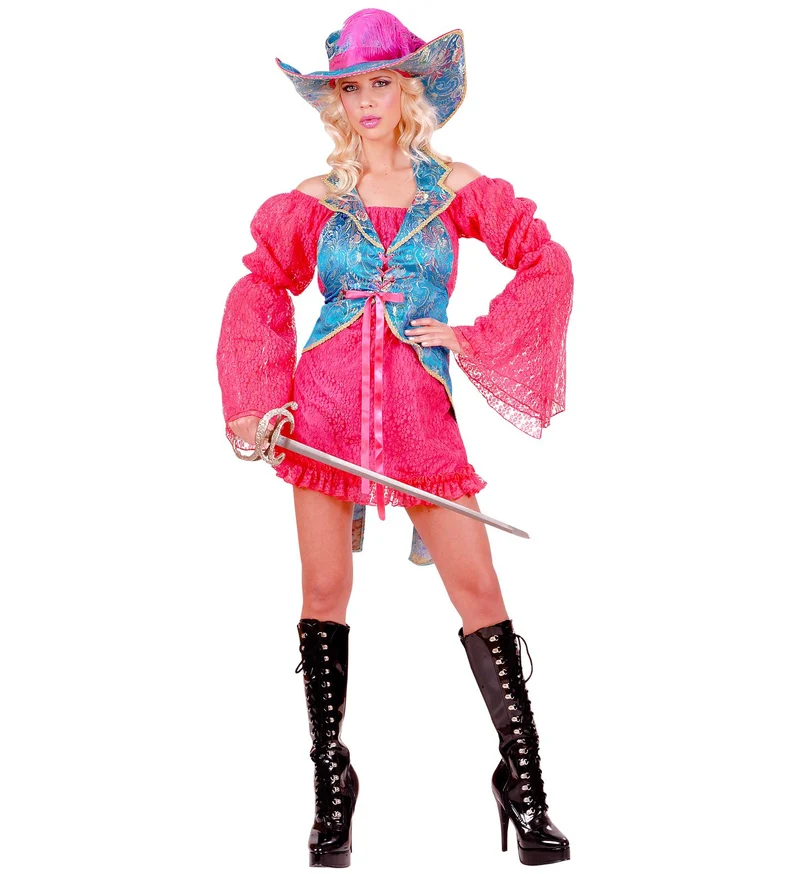 Dames Musketier pak medium