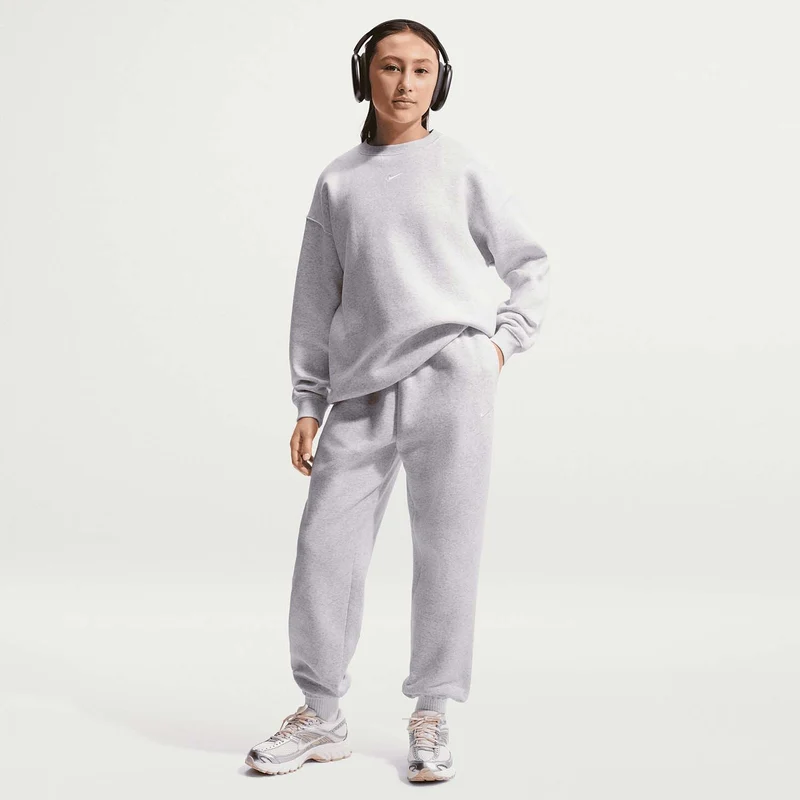 Sportswear Studio Fleece Ruimvallende broek