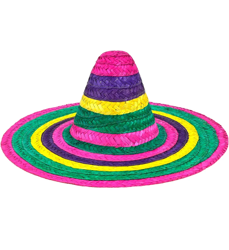 Sombrero 50cm veelkleurig Annie