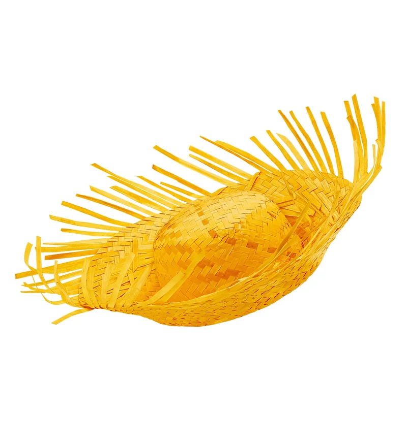 Hoed ipanema stro geel Joris