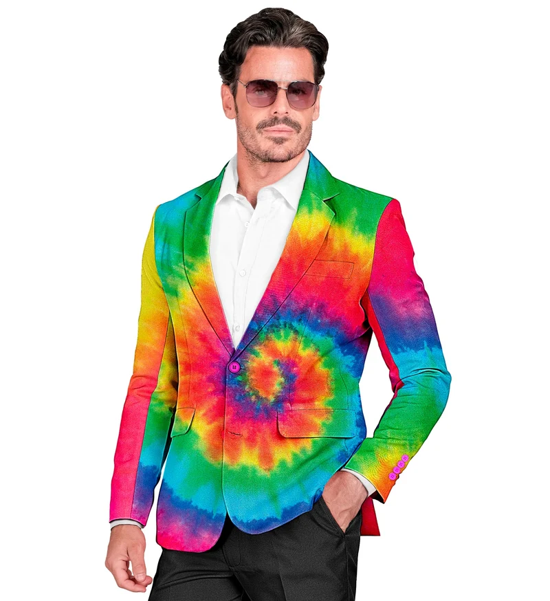Colbert tie dye neon
