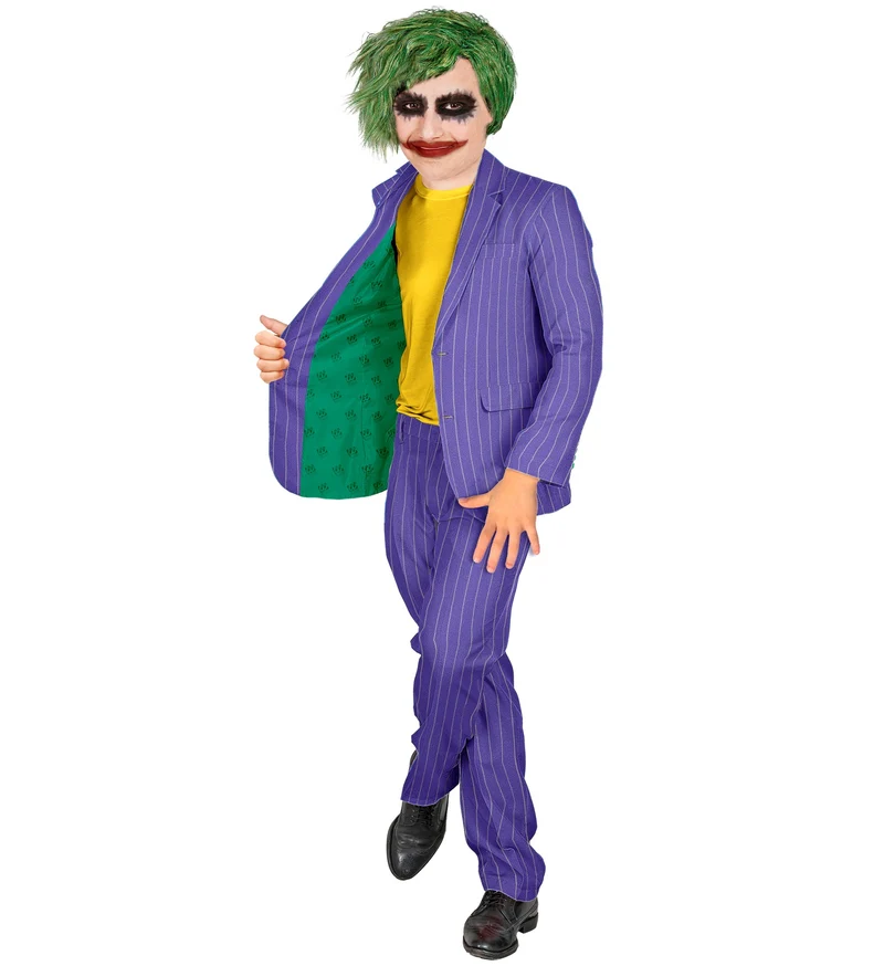 Jokertje kostuum kind jack