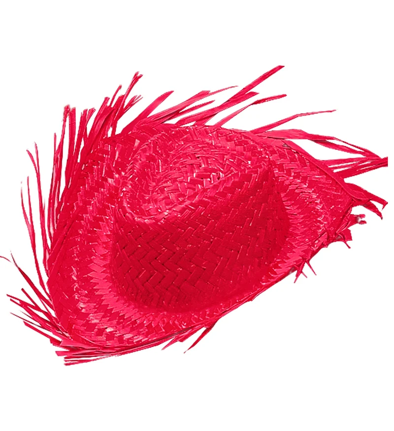 Strohoed roze Amy