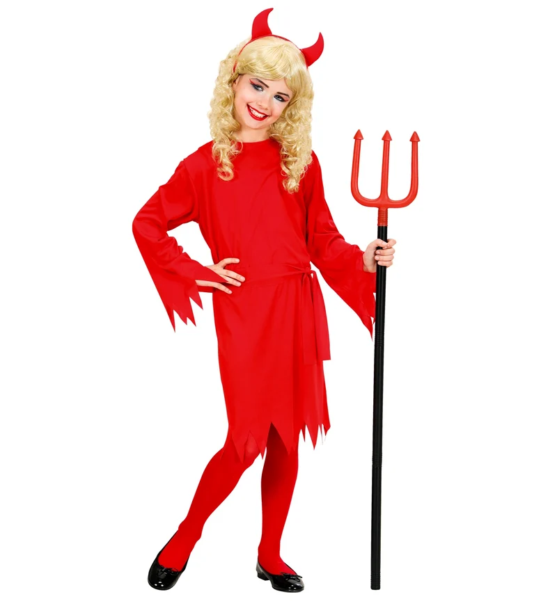 Duivel Meisje rood