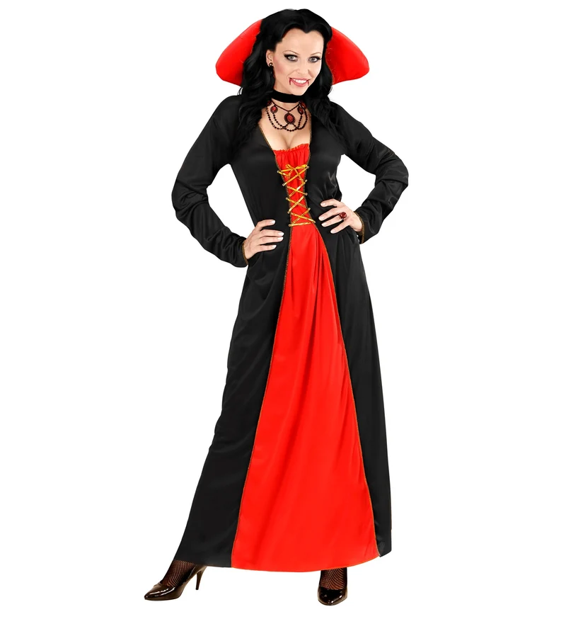 Victoriaanse Vampier jurk dames