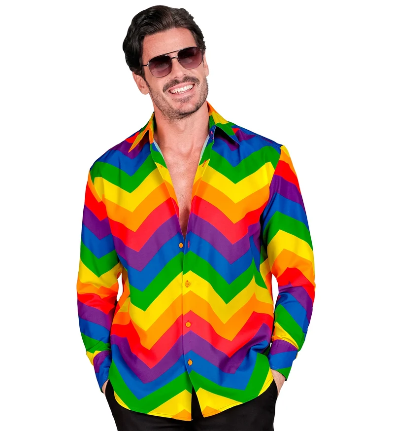 Blouse regenboog unisex Ella
