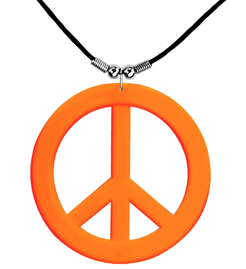 Neon Hippie Ketting Rosa Oranje