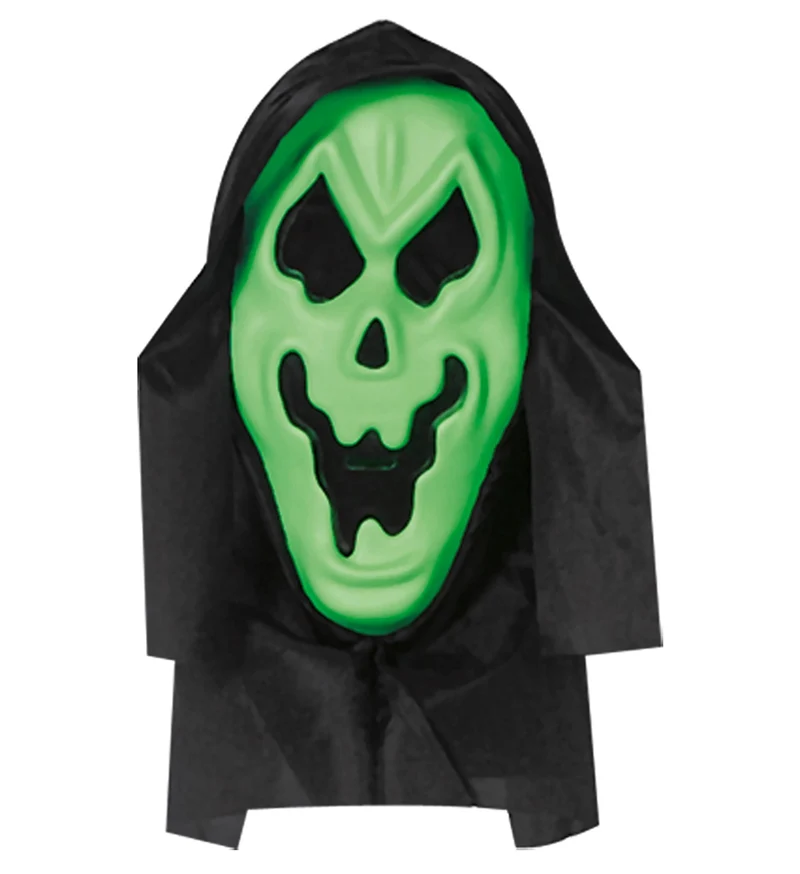 Masker groene geest met kap