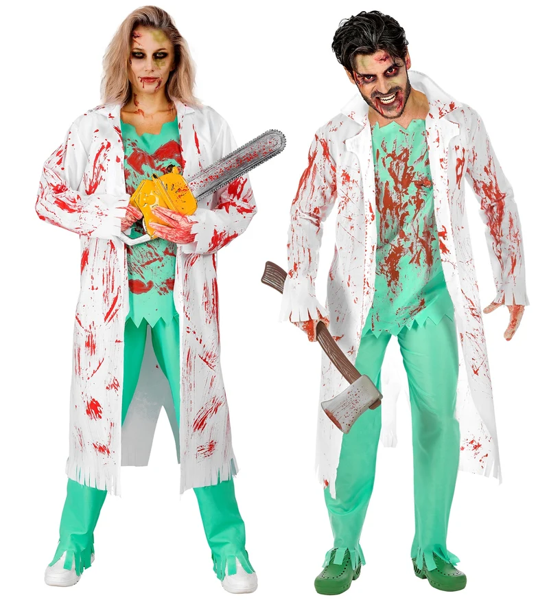 Zombie Chirurg pak heren