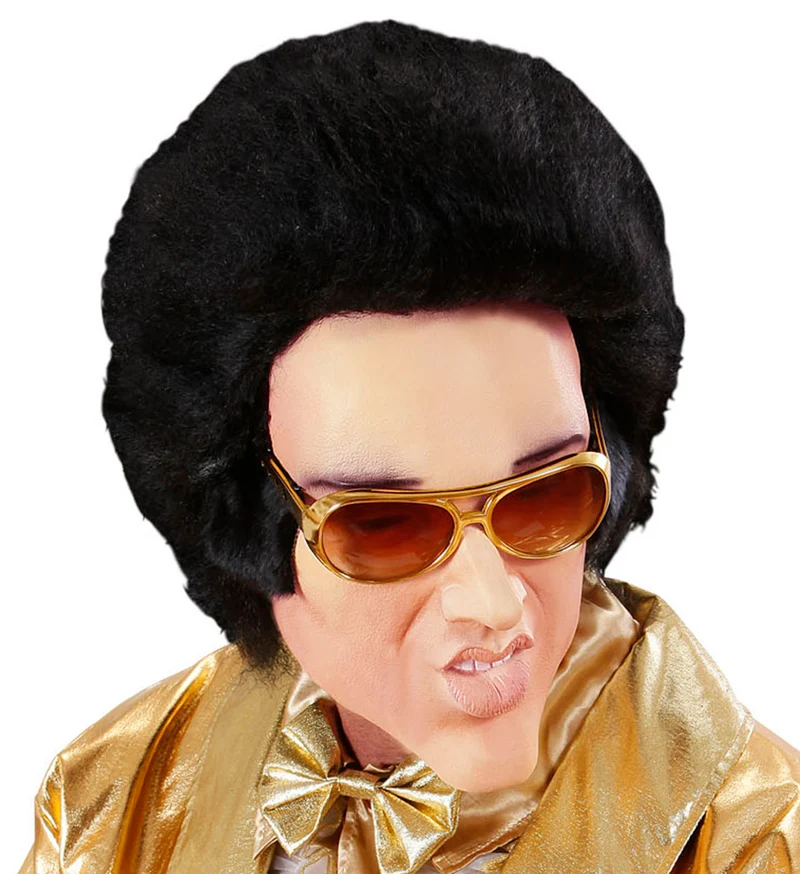 Masker Latex/Schuim King Of Rock Met Haar