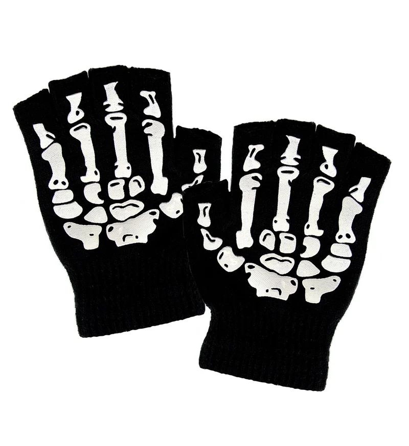 Vingerloze handschoen skelet