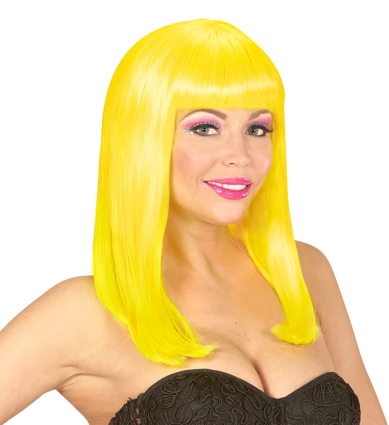 Pruik, Patsy Neon Geel