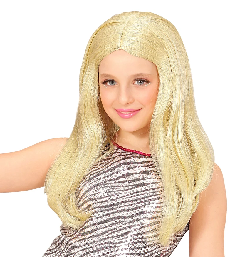 Pruik, Hanna Blond Kind