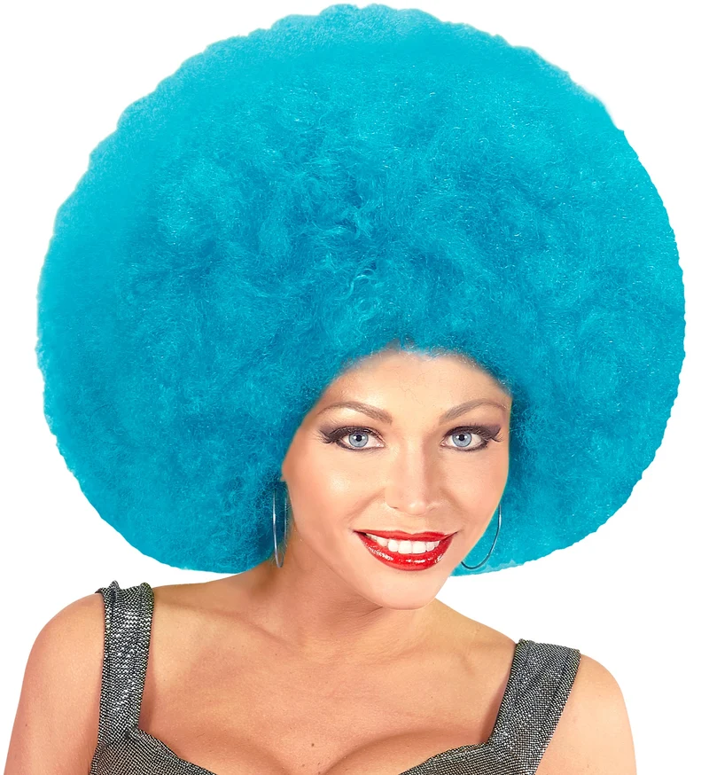 Azuur Blauwe grote Afropruik