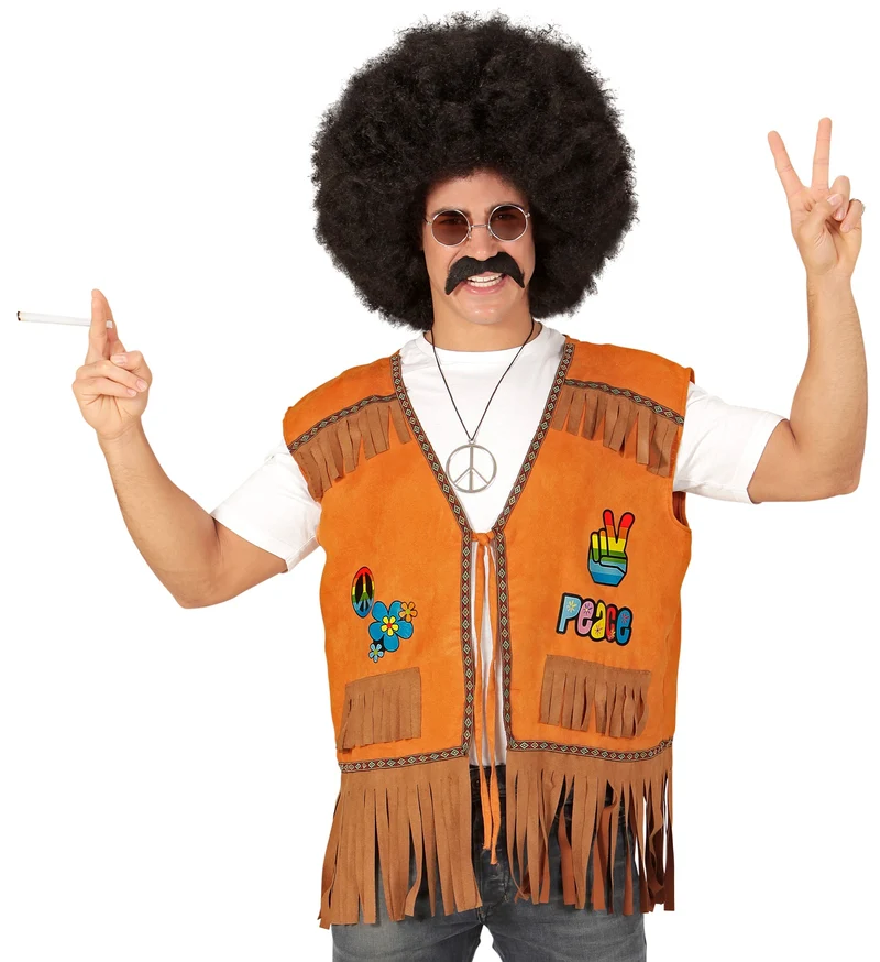 Hippie vest voor volwassenen