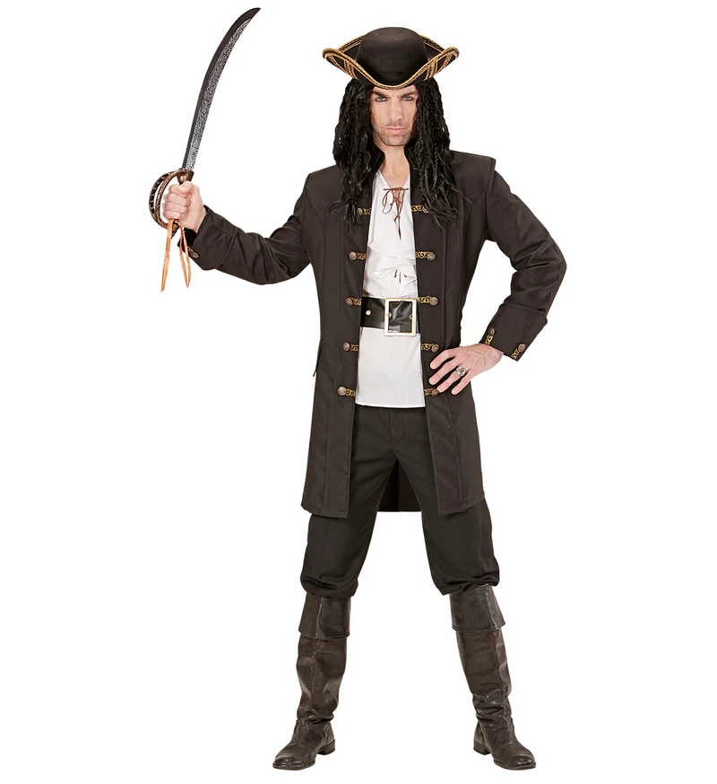 Luxe piraten of lakei jas voor party's