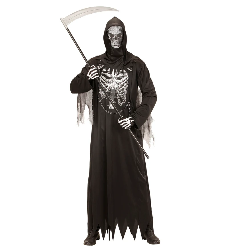 Grimreaper Hoodie pak voor volwassenen