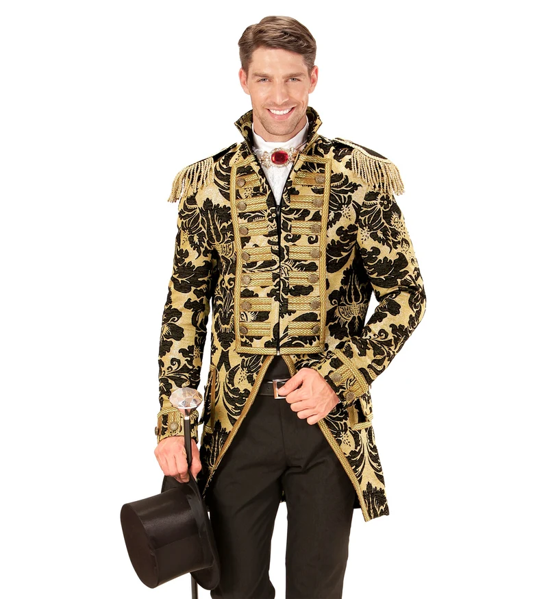 Gouden Jaquard parade show slipjas