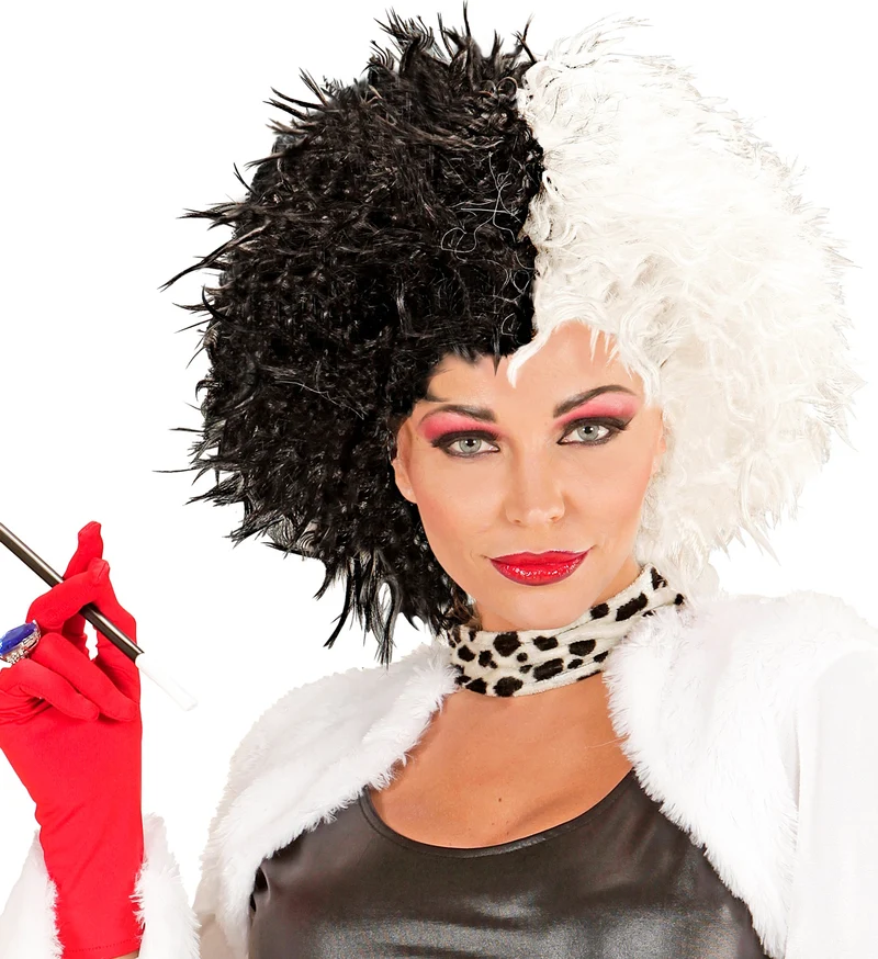 Zwart witte carnavalspuik