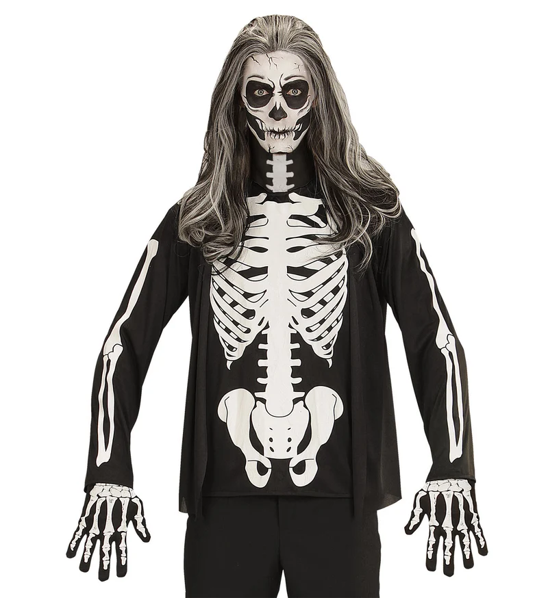 Skeleton shirt voor Halloween