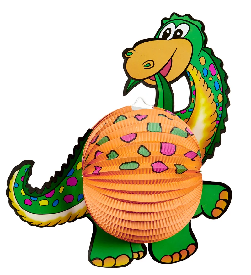 Dinosaurus lampion voor een feestje