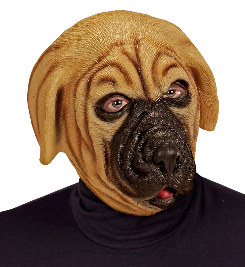 Bulldog masker voor party's