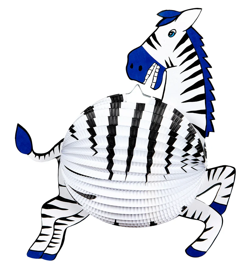 Zebra lampion decoratie