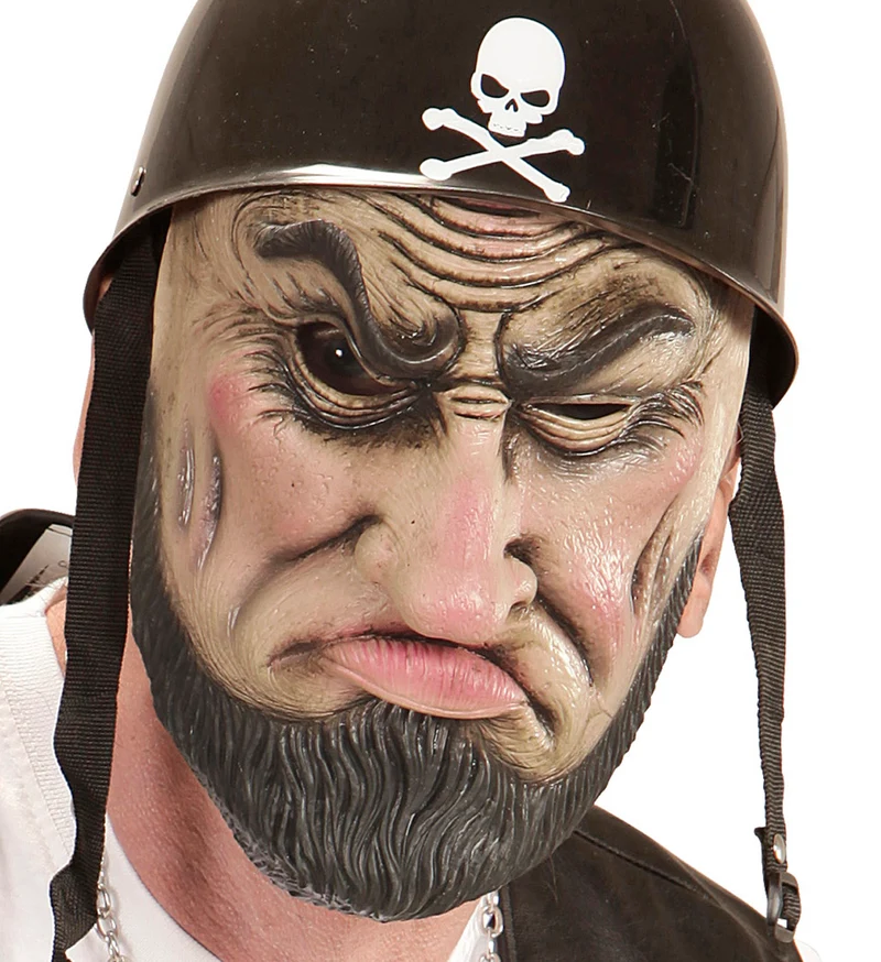 Halfgezicht masker outlaw biker