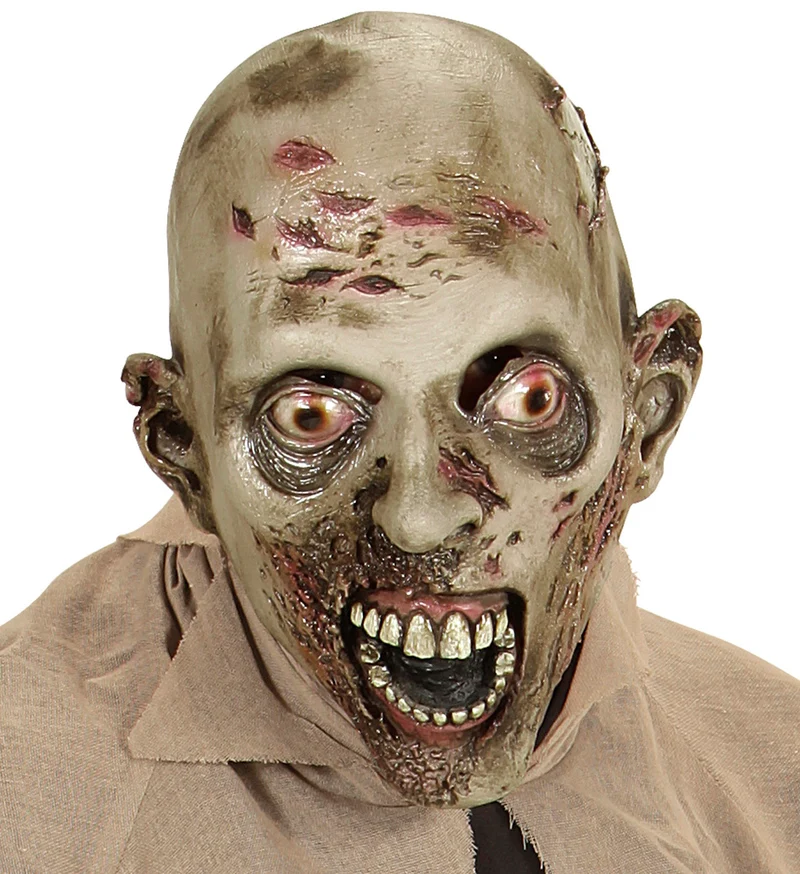 Melaatsen masker voor Halloween