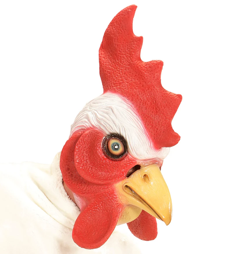 Kippen masker voor party's