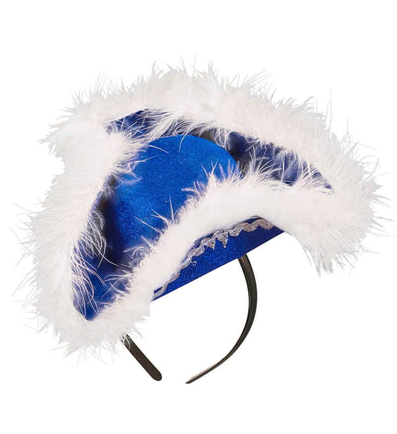 Diadeem dansmarietje blauw
