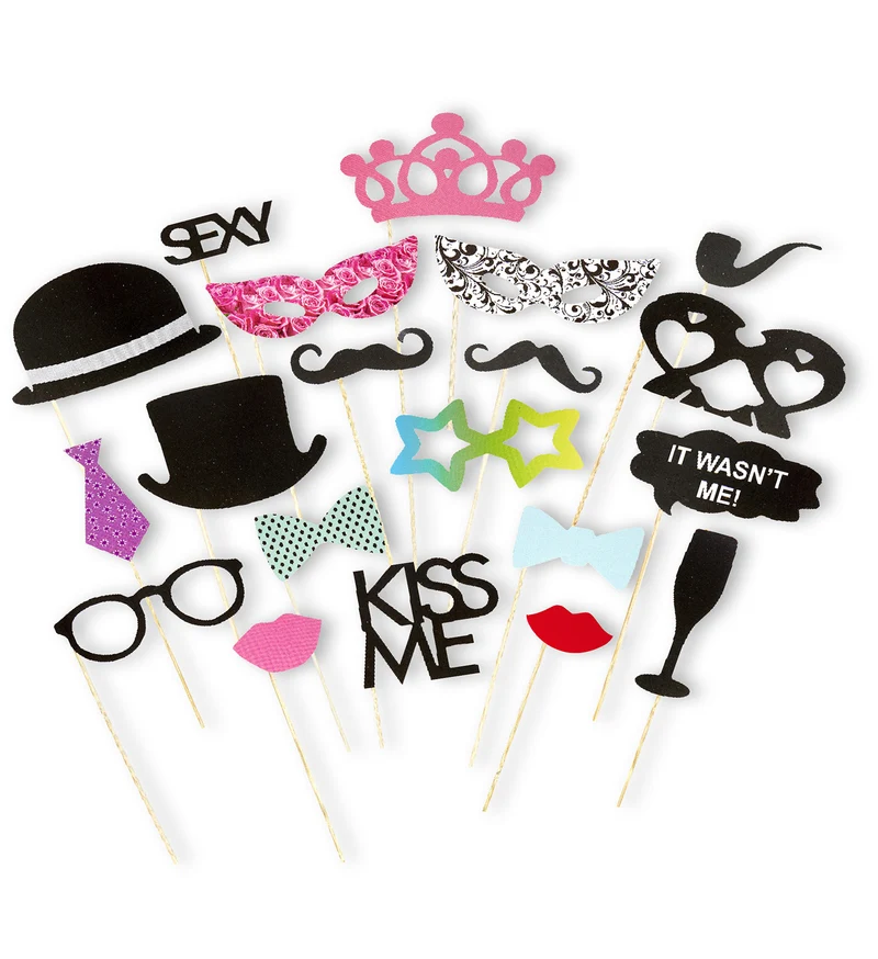 Foto booth accessoires bruiloft