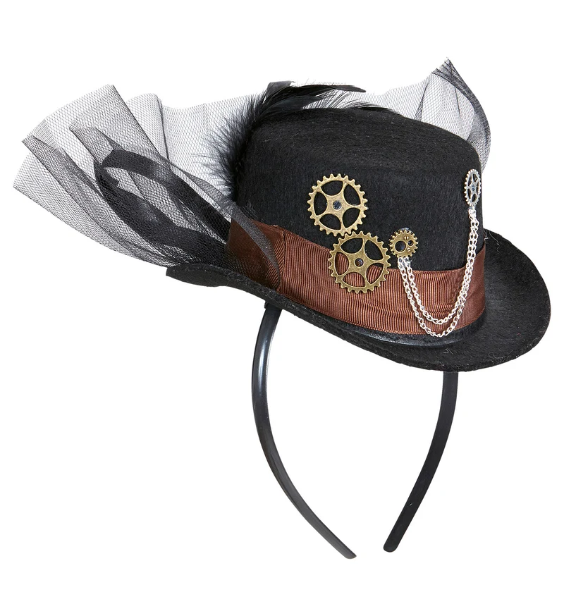 Mini hoedje steampunk dames