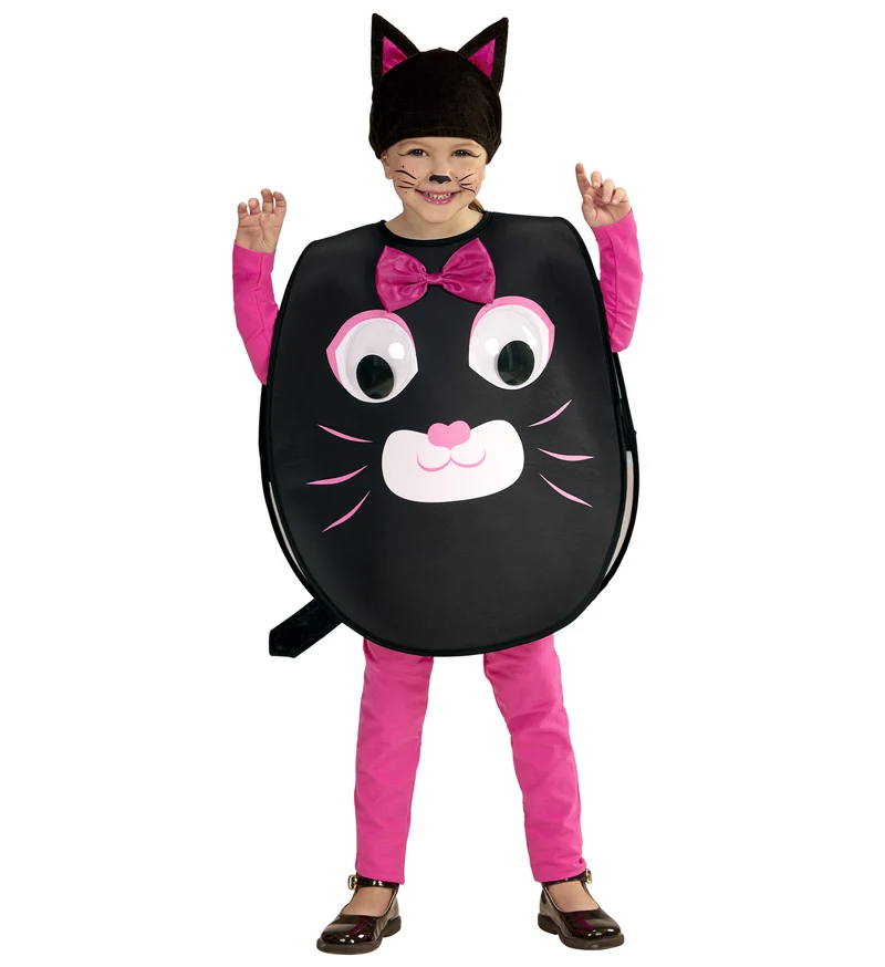 Kattenpak kind met grote ogen