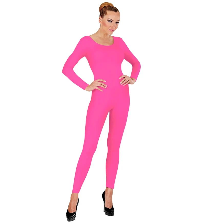 Bodysuit neon roze