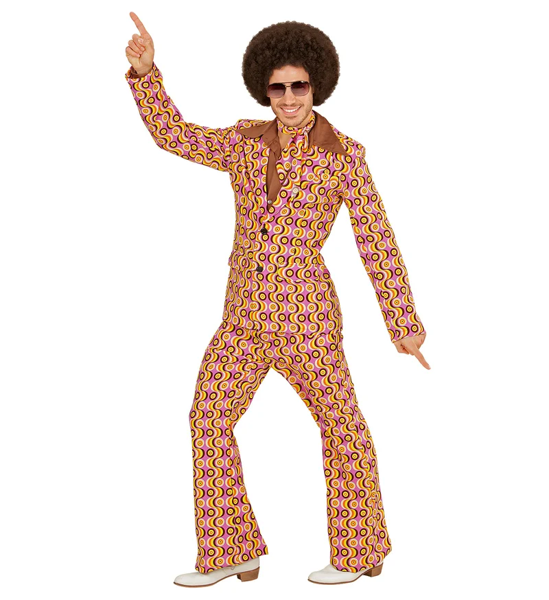 Jaren 70 kostuum groovy